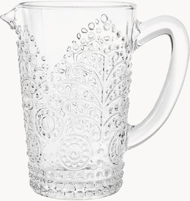 Caraffa in vetro strutturato Garden, 1.35 L