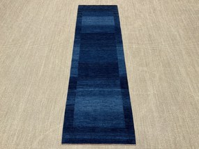 Loribaft Tappeto persiano 90 x 310 Blu (Iran) Annodato A Mano