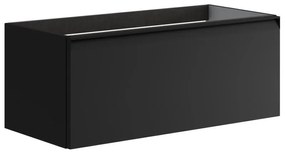 Mobile da bagno sotto lavabo Fusion antracite opaco L 99.5 x H 40 x P 45.5 cm 1 cassetto, lavabo non incluso
