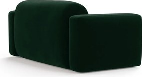 Divano verde scuro con rivestimento in velluto 180 cm Strino – Cosmopolitan Design