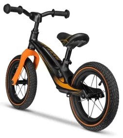 Lionelo - Bici a spinta BART AIR nero/arancione