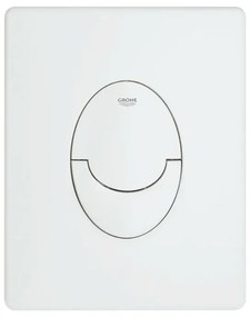 Placca Grohe modello Skate Air in ABS con doppio scarico da 3 o 6 litri