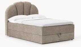 Letto boxsrping con vano contenitore Romia
