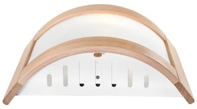 Applique ELODIE 1xE27/60W/230V quercia