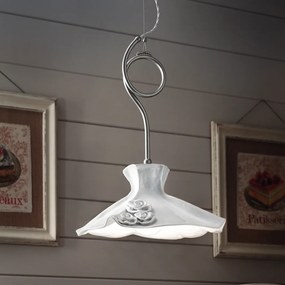 1-light suspension lamp C1297 Lecco - Ferroluce