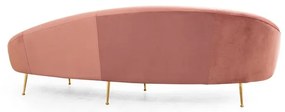 Divano rosa chiaro 255 cm Eses - Artie