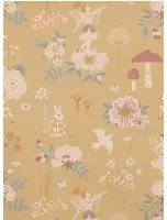 Majvillan Carta da parati Old Garden - Mellow Yellow