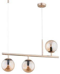 Lampadario a sospensione con filo ABAKUS 3xE14/40W/230V