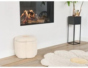 Childhome - Sgabello FIORE diametro 35 cm color crema