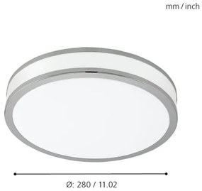 Eglo 95682 - Plafoniera LED PALERMO 2 LED/18W/230V