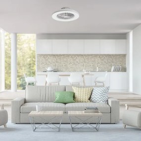 Rabalux 71332 - Lampada LED dimmerabile DALFON 48W/230V 3000-6500K con ventola e