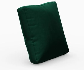 Cuscino in velluto verde per divano componibile Rome Velvet - Cosmopolitan Design