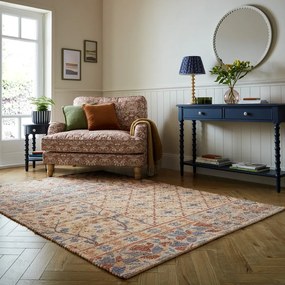 Tappeto di colore naturale in misto iuta tessuto a mano 160x230 cm Taylor Patchwork – Flair Rugs