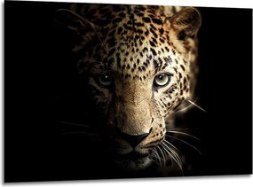 Dipinto su vetro 100x70 cm Leopard - Styler