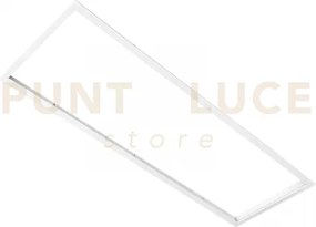 Cornice incasso per led panel l 1120 x h min 26 max 0 x p 320 mm