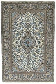 Kashan Tappeto 300 x 200 Beige (Iran) Annodato A Mano