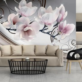 Fotomurale adesivo  Bella Magnolia  Larghezza x Altezza Home decor 245x175