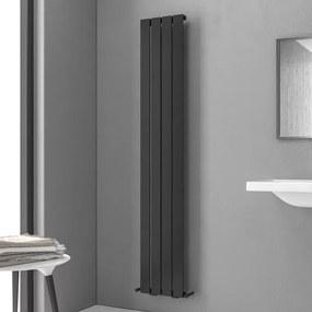 Termoarredo scadasalviete 1800x310cm nero opaco Kam-370N - KAMALU