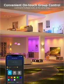 SET 2x LED RGBWW Lampadina dimmerabile GU10/4,8W/230V 2700-6500K Wi-Fi - Govee