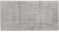 Tappeto bagno 60x110 cm cotone grigio