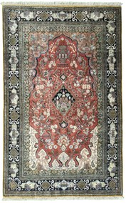 Ghom Tappeto persiano 170x100 Rosso (Iran) Annodato A Mano