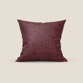 Annette cuscino disponibile in diversi colori realizzato in morbida ciniglia impermeabile T20 rosso