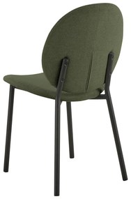 Sedia da pranzo color kaki Cliff – Actona