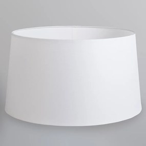Lampada a sospensione moderna nera con paralume 45 cm bianco - Combi 1