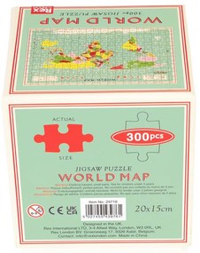 Puzzle World Map - Rex London