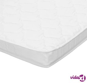 vidaXL Coprimaterasso 160x200cm Schiuma a Freddo Superficie a Onde 6cm