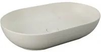 Lavabo da appoggio Rak in ceramica ovale 55X35 cm cod 81936