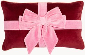 Cuscino in velluto Bow