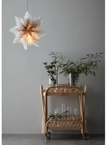 Markslöjd 705837 - Decorazione natalizia NEELA 1xE14/25W/230V diametro 45 cm grigio