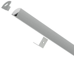 Profilo Angolare 1m e 2m (per striscia LED) Variante Lunghezza Profilo 2 metro