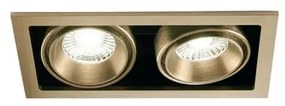 Ghost 2 Spot a Incasso 2x6W 2700/3000K Brass - LIGHT-POINT