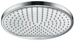 Soffione doccia HANSGROHE Crometta S 240 in abs cromo H 4 cm anticalcare 1 getto