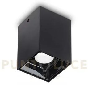 Nitro square faretto led cob bridgelux 10 w 28° 1000 lm 3000 k nero...