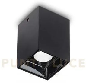 Lampada da soffitto nitro pl 10w square nero