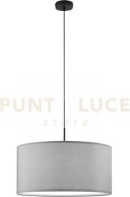 Lampadario a sospensione capital grigia 1 luce attacco e27 53x53x15...