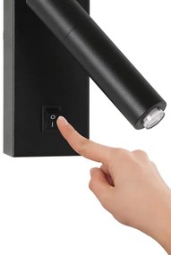 Brilagi - Luce Spot da parete LED dimmerabile MAYA 1xG9/4W/230V nero