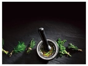 Cole&amp;Mason - Mortaio in granito con pestello GRANITE diametro 14 cm granito/nero