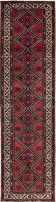 Hamedan Tappeto persiano 110 x 410 Rosso (Iran) Annodato A Mano