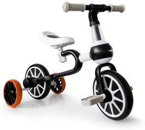 Bicicletta per bambini nera Ecotoys 4in1