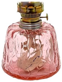 Lampada a olio POLY 38 cm rosa
