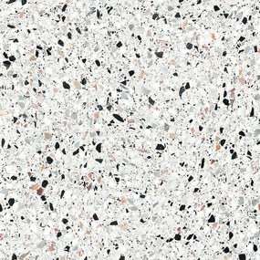 Gres Porcellanato Effetto Pietra Terrazzo Bianco 60X60 - Emyw1131