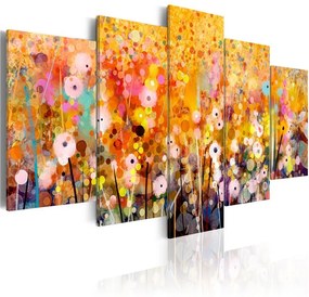 Quadro Amber Garden  Colore colorful, Dimensioni e Misure 200x100