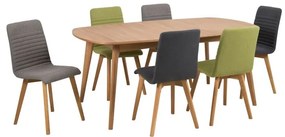 Set di 2 sedie da pranzo grigio antracite Arosa - Actona