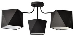 Lampadario ADAMANT 3xE27/15W/230V nero