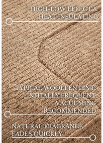 Passatoia beige in lana tessuta a mano 80x250 cm Charlotte - Villeroy&amp;Boch