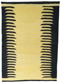 Kilim Tappeto 230 x 170 Giallo (Iran) Tessuto A Mano